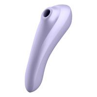 Satisfyer Dual Pleasure Air Pulse Vibrator m. App - Lilla