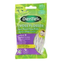 DenTek ECO Cross Flosser - 30 stk.