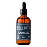 ECOOKING Mand Skæg- og Kropsolie - 100 ml.