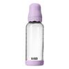 BIBS Glass Boheme Baby Bottle Round Latex 240 ml. Medium Flow Violet Sky - 1 stk.