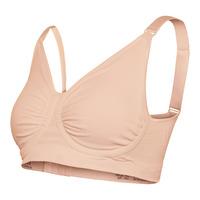 Carriwell Graviditets- og Amme-BH m. Gel-Support Beige - Flere størrelser