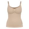 Carriwell Sømløs ammetop m. shapewear - flere størrelser - cami - beige - 1 stk.