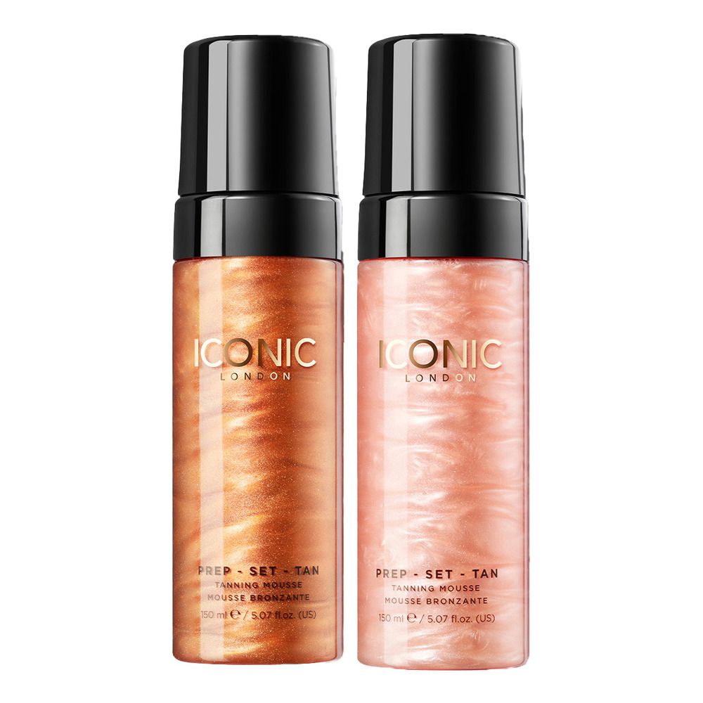 Køb ICONIC London Prep Set Tan Mousse billigt hos Med24.dk