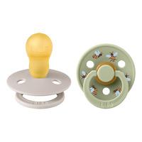 BIBS Studio Colour Bumblebee Latex Mushroom Mix - 2 stk - Str. 3