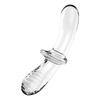 Satisfyer Double Crystal transparent glasdildo