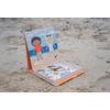 Filibabba Magnetisk Spil Påklædningsfigurer En Dag På Stranden - 1 stk