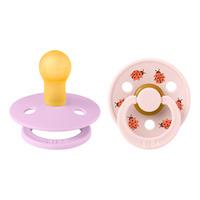 BIBS Studio Colour Ladybug Latex Violet Sky Mix - 2 stk - Str. 1