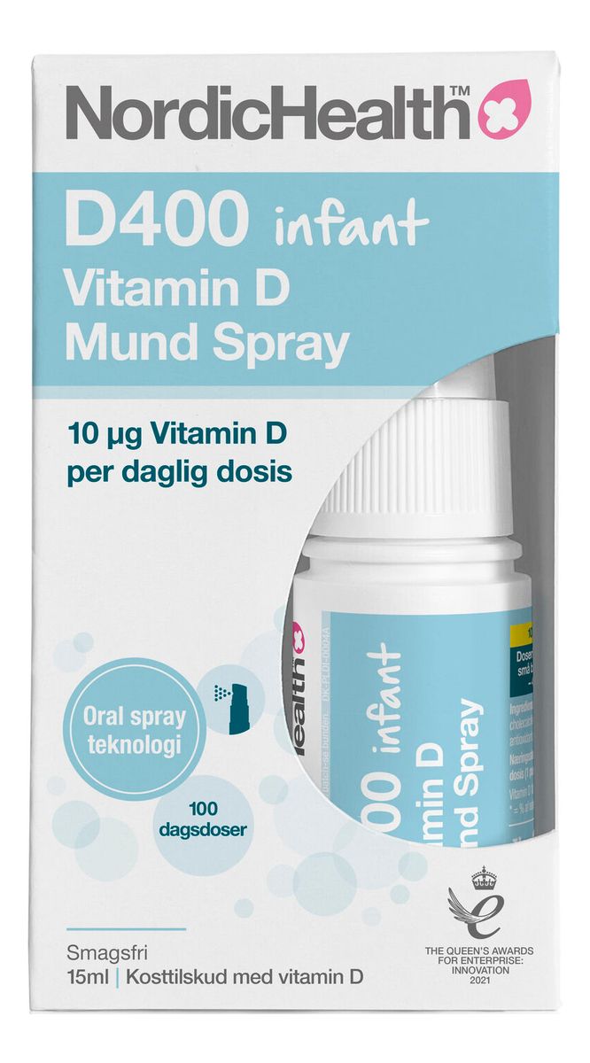NordicHealth Dlux Infant D-vitaminspray - 15 ml