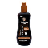 Australian Gold Lotion Sunscreen Spray with bronzer SPF06 - 237 ml.