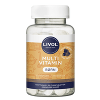 Livol Multivitamin Børn, Frugt - 150 tyggetabl.