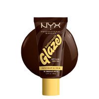 NYX Professional Makeup Buttermelt Glaze SPF30 Foundation - Chocolate Butta 10
