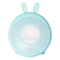 Rabbit & Friends Wakeup Lampe m. Vækkeur Blå - 1 stk.