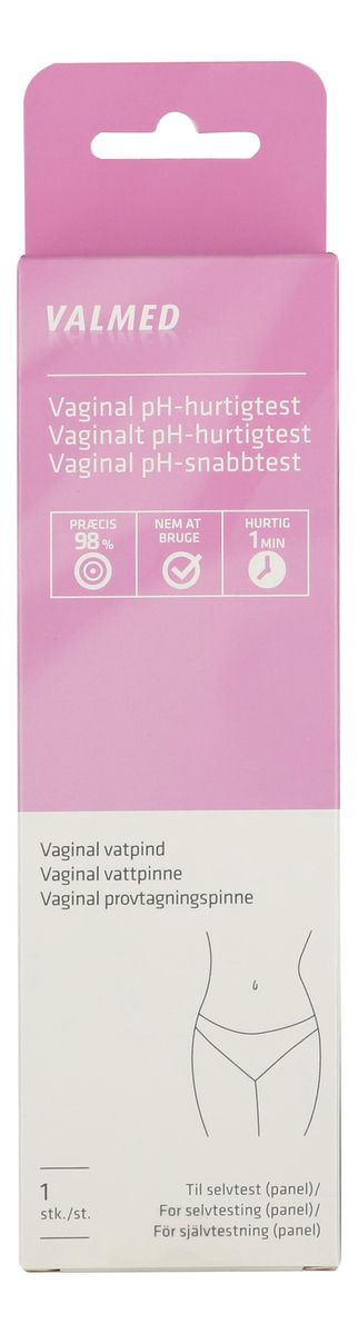 Køb ValMed Vaginal PH Test - 1 stk. billigt hos Med24.dk