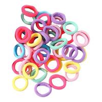 SOHO Anni Hårelastikker Pastel - 100 stk.