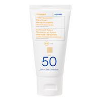 Korres Yoghurt Tinted Sunscreen Face Cream SPF50 - 50 ml.
