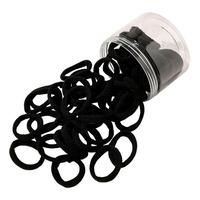 SOHO Julie Hårelastikker Sort - 50 stk.