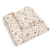 Filibabba Stor stofble / svøb 120x120 cm GOTS - Little Wonders - 1 stk.