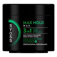 Syoss Max Hold Wax - 150 ml.