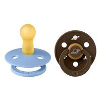 BIBS x Planet Nusa Colour Latex Sky Blue Mix Str. 2 - 2 stk.