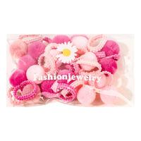 SOHO Pelona Hårelastikker Pink - 20 stk.