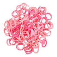 SOHO Pixie Hårelastikker Pink - 50 stk.