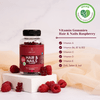 VitaYummy Hair & Nails Raspberry - 60 stk.