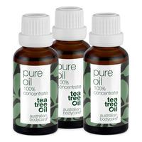 Australian Bodycare Pure Tea Tree Oil - 3 x 30 ml.