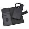 RadiCover Mobilcover Strålingsbeskyttelse 2in1 Sort læder - iPhone 16 Pro - 1 stk.