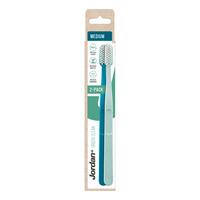 Jordan Green Clean Tandbørste Medium - 2 stk.