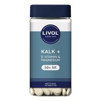 Livol Kalk + D vitamin & magnesium 50+ år - 270 tabl.