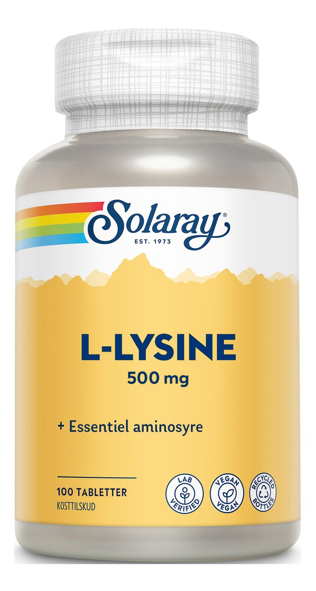 Solaray L-Lysine - 100 tabl.