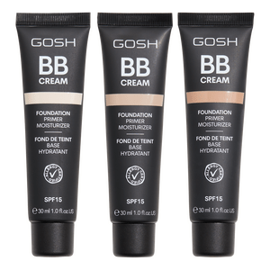 GOSH BB Cream Foundation – Flere farver