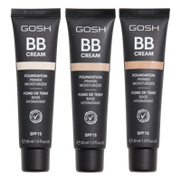 GOSH BB Cream Foundation - Flere farver