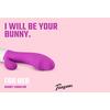 Teazers Realistic Rabbit Vibrator - Lilla- 1 stk.