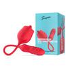 Teazers Rose Vibrator with Thrusting Dildo - 1 stk.