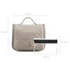 Gillian Jones Organizer kosmetiktaske beige velour - 1 stk.