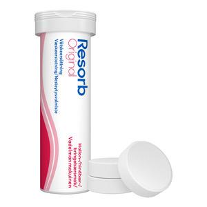 Resorb Original Hindbær – 2 x 10 brusetabl.
