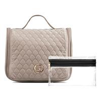Gillian Jones Organizer kosmetiktaske beige velour - 1 stk.