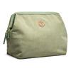Gillian Jones Bøjle toilettaske grøn fløjl - 1 stk.