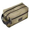 Vittorio Herre toilettaske med 3 rum grøn nylon - 1 stk.