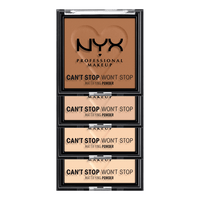 NYX Professional Makeup Can't Stop Won't Stop Mattifying Powder - Flere farver