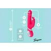 Teazers Rotating & Vibrating Rabbit Vibrator - 1 stk.