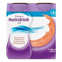 Nutridrink 4 x 200 ml - Chokolade