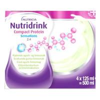Nutridrink Compact Protein Sensations 4 x 125 ml - Cool agurk/limesmag