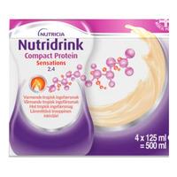Nutridrink Compact Protein Sensations 4 x 125 ml - Hot ingefærsmag