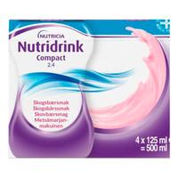 Nutridrink Compact 4 x 125 ml - Skovbær