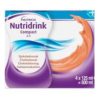 Nutridrink Compact 4 x 125 ml - Chokolade