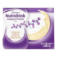 Nutridrink Compact Protein 4 x 125 ml - Vanilje