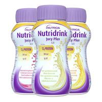 Nutridrink Jucy Plus 4 x 200 ml - Pære/hyldeblomst