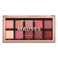 Profusion Cosmetics Eyeshadow 10 Shade Palette Mini Artistry - Mauves - 1 stk.